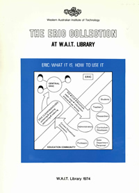 Booklet 'The ERIC collection at WAIT Library'