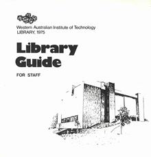 Library guide for staff, 1975