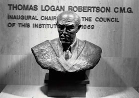 Bust of Thomas Logan Robertson, 1972