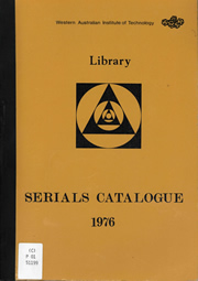 WAIT serials catalogue, 1976