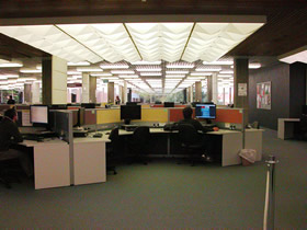 Computers for client use on level three, 2008
