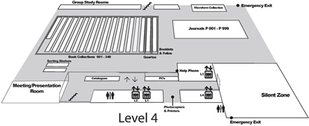 Floor plan of level four, 2012