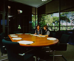 JCPML staff in the Researchers' Lounge