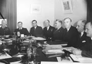 Prime Minister Menzies and the Australian War Cabinet, 1939