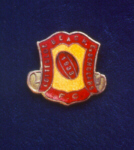 Lapel badge belonging to John Curtin