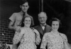 John and Elsie Curtin and family, 1942