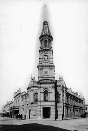 Fremantle Town Hall. Courtesy Battye Library BA1116/27.