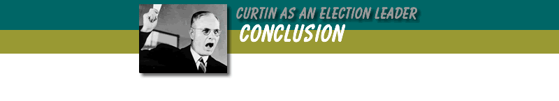 Curtin as an Election Leader: Conclusion