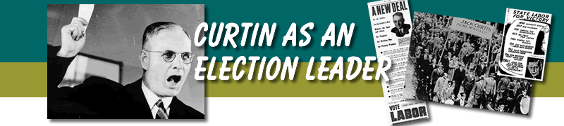 Curtin as an Election Leader