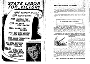 JCPML.  Records of Morris Hughes.  State Labor for Victory. 1943 Federal Election pamphlet, NSW State Labor Party.  JCPML00278/2