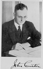 JCPML. 1937 Federal Election souvenir photograph of John Curtin. Records of the Curtin Family. JCPML00376/57.