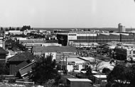 View of Fremantle, 1990, looking south-south west from Cantonment Hill