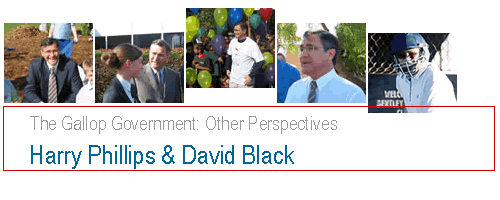 The Gallop Government: A Perspective by Harry Phillips & David Black