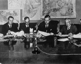 Detail from photo of Advisory War Council 1940. JCPML00376/71