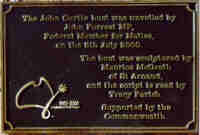 John Curtin commemorative plaque, Charlton