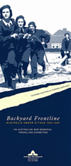 Backyard Frontline exhibition invitation