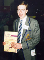 Marcus Fitz-Gerald, winner of the 1999 JCPML prize