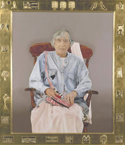 Portrait of Elizabeth Jolley by Mary Moore 2003