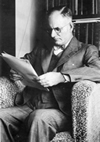 John Curtin reading ca 1942. JCPML00381/33