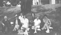 Miss Joyce, John Curtin and departmental staff at Canberra