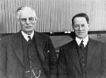 John Curtin with Frederick McLaughlin, 194?