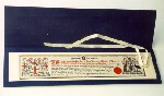 Illuminated address conferring Freedom of the City of London, 1944