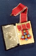 CBE medal and case awarded to Elsie Curtin, 1970 