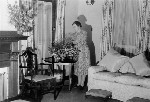 Mrs Curtin at the Lodge, 1941