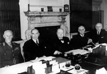 Churchill and Dominion Prime Ministers 1944. JCPML00018/20