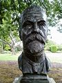 Bust of Alfred Deakin, Prime Ministers Avenue, Ballarat Botanical Gardens