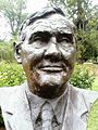 Bust of John Gorton, Prime Ministers Avenue, Ballarat Botanical Gardens
