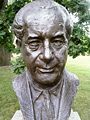 Bust of Harold Holt, Prime Ministers Avenue, Ballarat Botanical Gardens