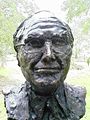 Bust of John Howard, Prime Ministers Avenue, Ballarat Botanical Gardens
