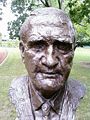 Bust of John McEwen, Prime Ministers Avenue, Ballarat Botanical Gardens