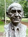 Bust of William McMahon, Prime Ministers Avenue, Ballarat Botanical Gardens