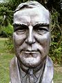 Bust of Robert Menzies, Prime Ministers Avenue, Ballarat Botanical Gardens