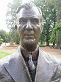 Bust of James Scullin, Prime Ministers Avenue, Ballarat Botanical Gardens