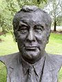 Bust of Gough Whitlam, Prime Ministers Avenue, Ballarat Botanical Gardens