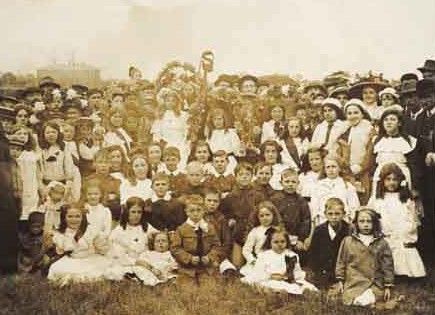 VSP Sunday School pupils and teachers