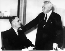 John Curtin with Frank Anstey in the Depression Years, n.d. Records of West Australian News Ltd. JCPML00409/4