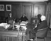 PM Menzies in the PM's office