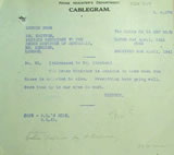 Cablegram from Mr Tritton to PM's Dept, 2 April 1941