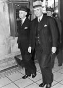 Frederick Shedden and PM Curtin, 1944