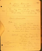 Handwritten notes in War Cabinet/Advisory War Council notebooks, 9 September 1942