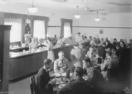 Staff Corps Mess, Victoria Barracks, 1945