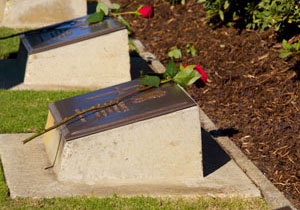 commemorative gravesides
