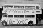 Double decker bus advertising Liberty Bonds, Sydney