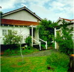 View of the back of the house in 1998