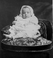 Elsie Milda Curtin at 3?months,30th May 1918