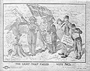 anti-conscription cartoon, ca1916
